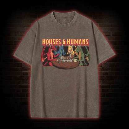 Houses and Humans Washed T-shirt