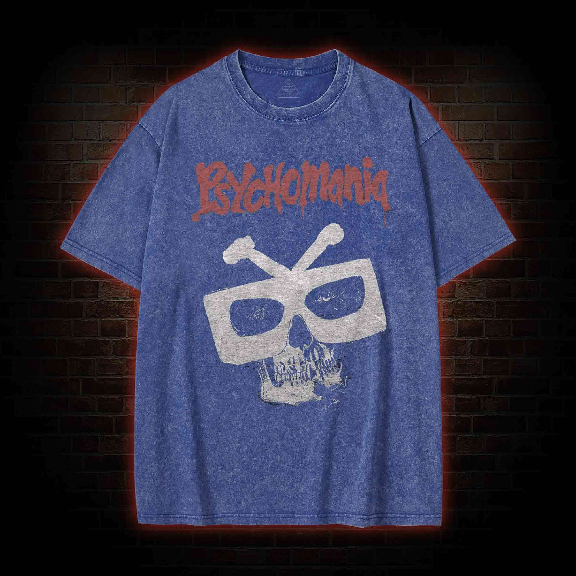 I've Always Fancied Driving Through a Brick Wall Washed T-shirt