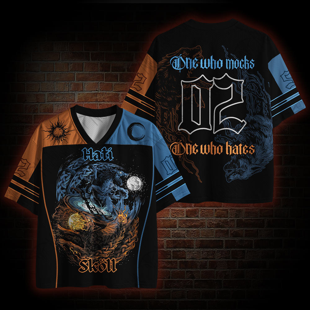 Norse Mythology One who Mocks Mesh Jersey