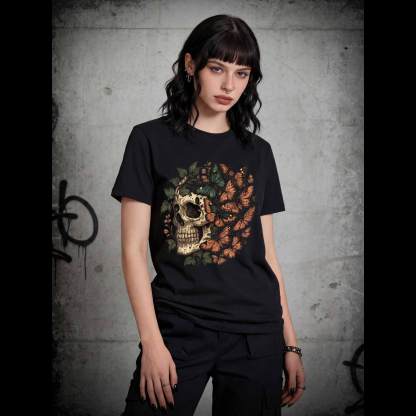 Skull & Butterflie T-shirt