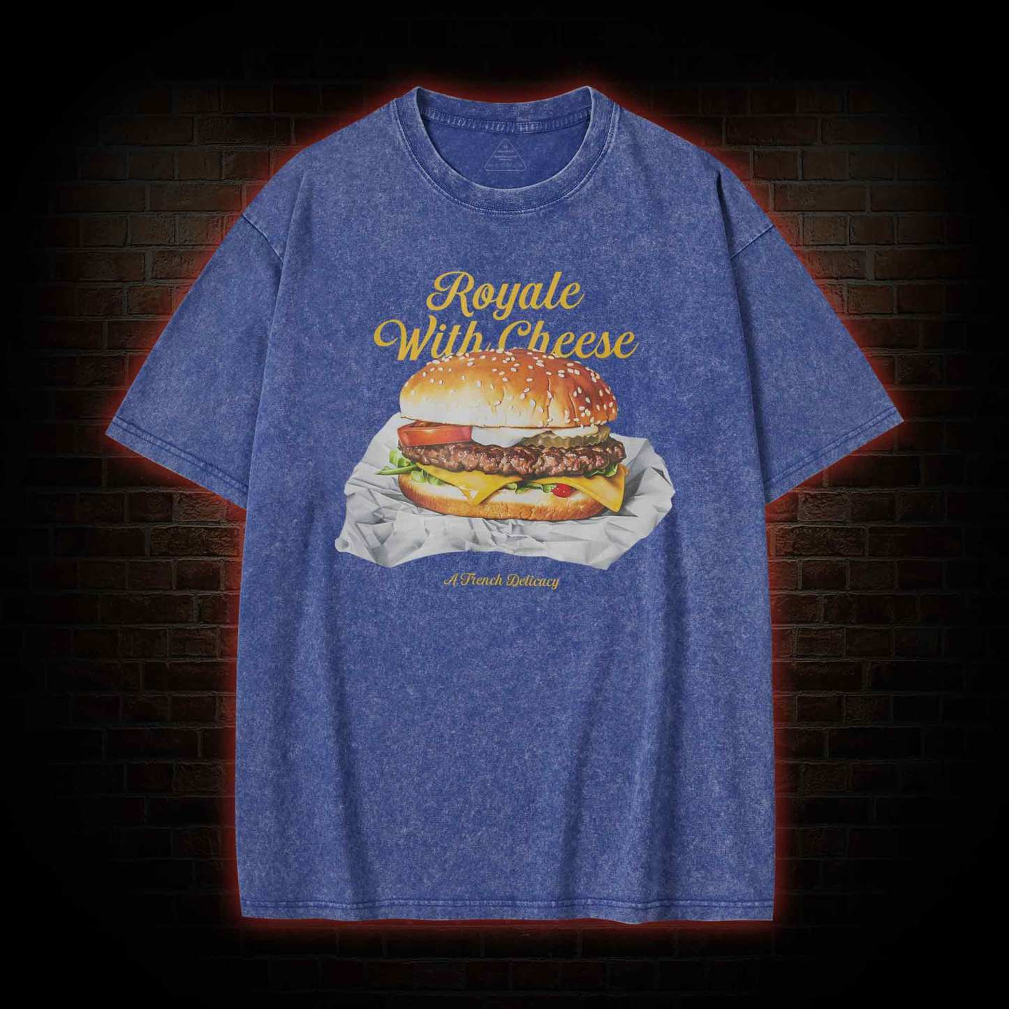Royale With Cheese Washed T-shirt
