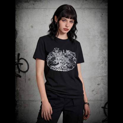 Kitten Cat Person Trendy T-shirt