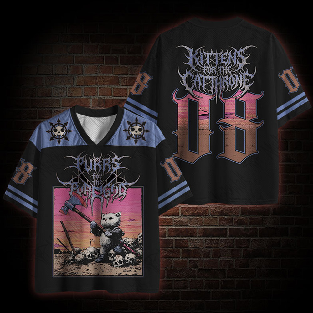 Purrs for the Plagod Mesh Jersey