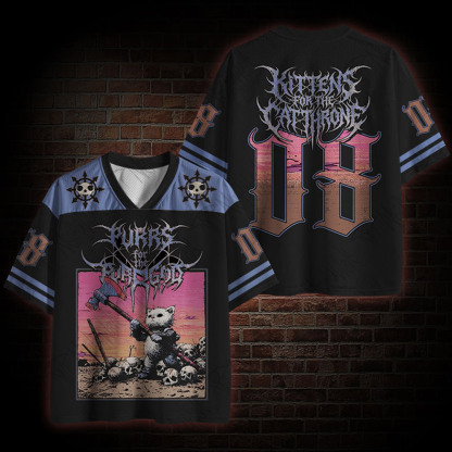 Purrs for the Plagod Mesh Jersey