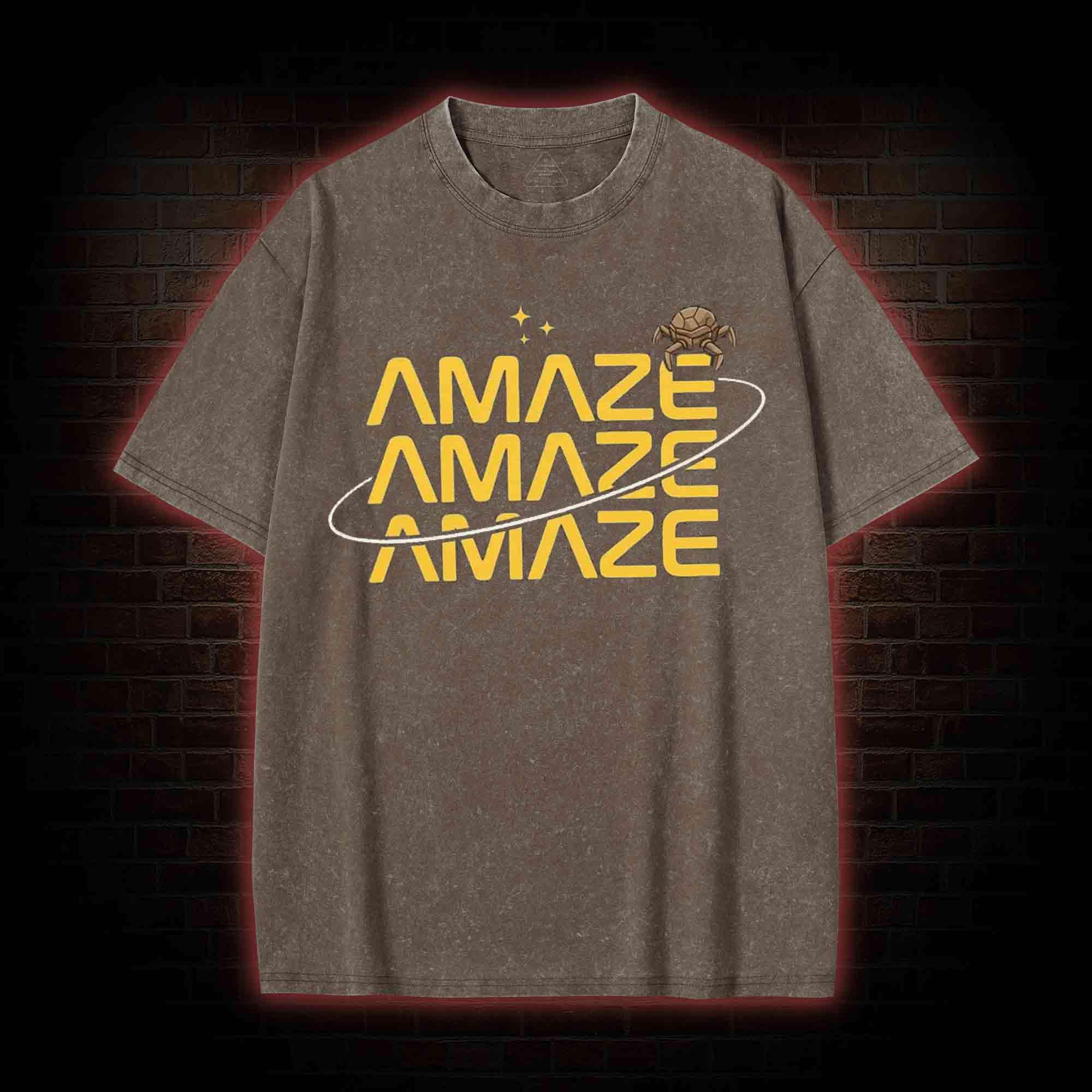 Amaze Space Washed T-shirt