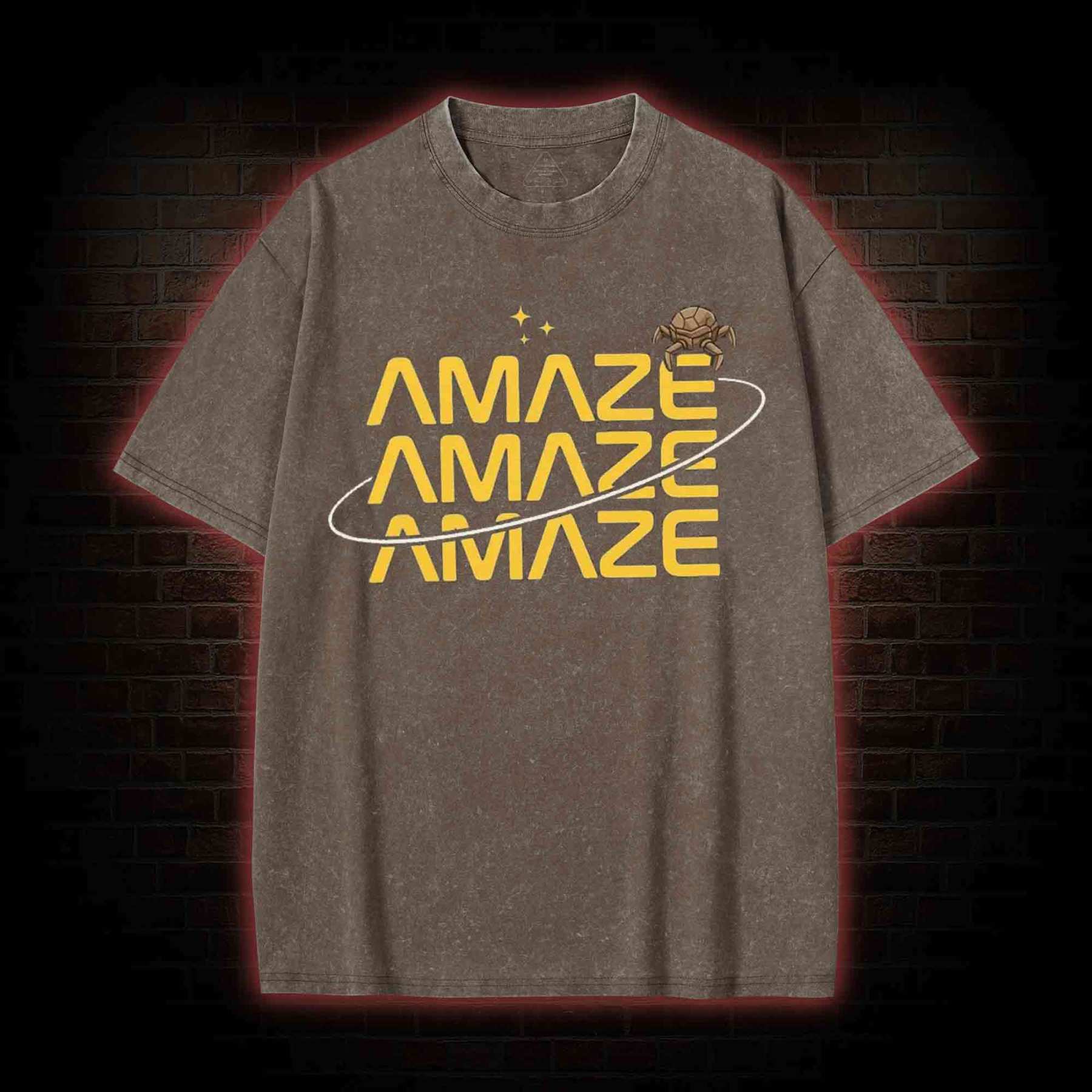 Amaze Space Washed T-shirt