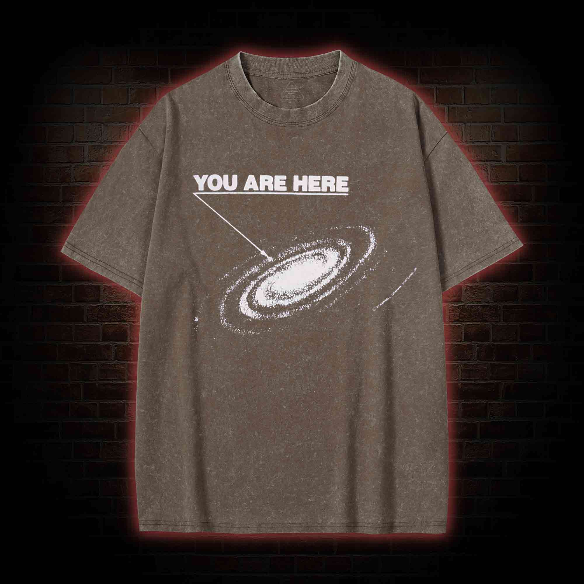 You Are Here Washed T-shirt