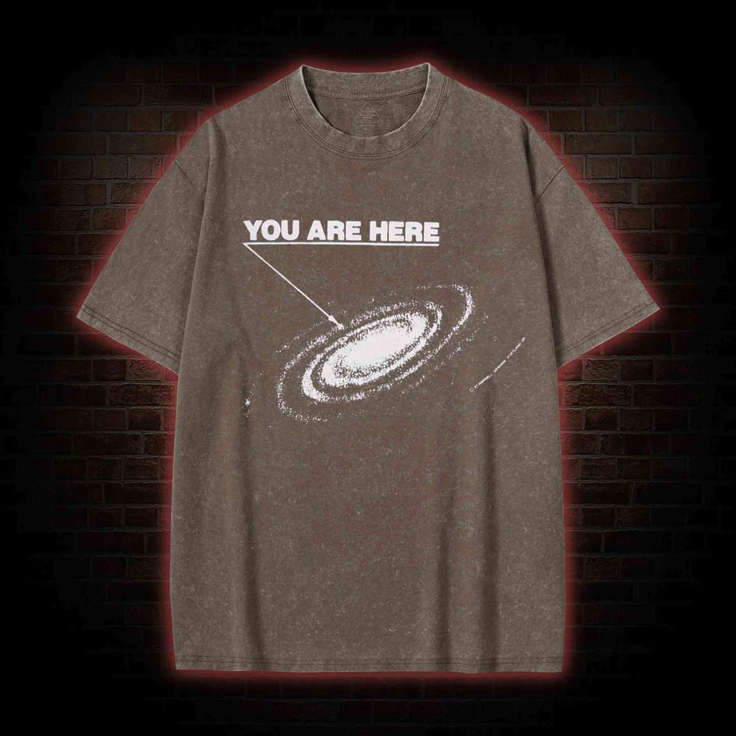 You Are Here Washed T-shirt