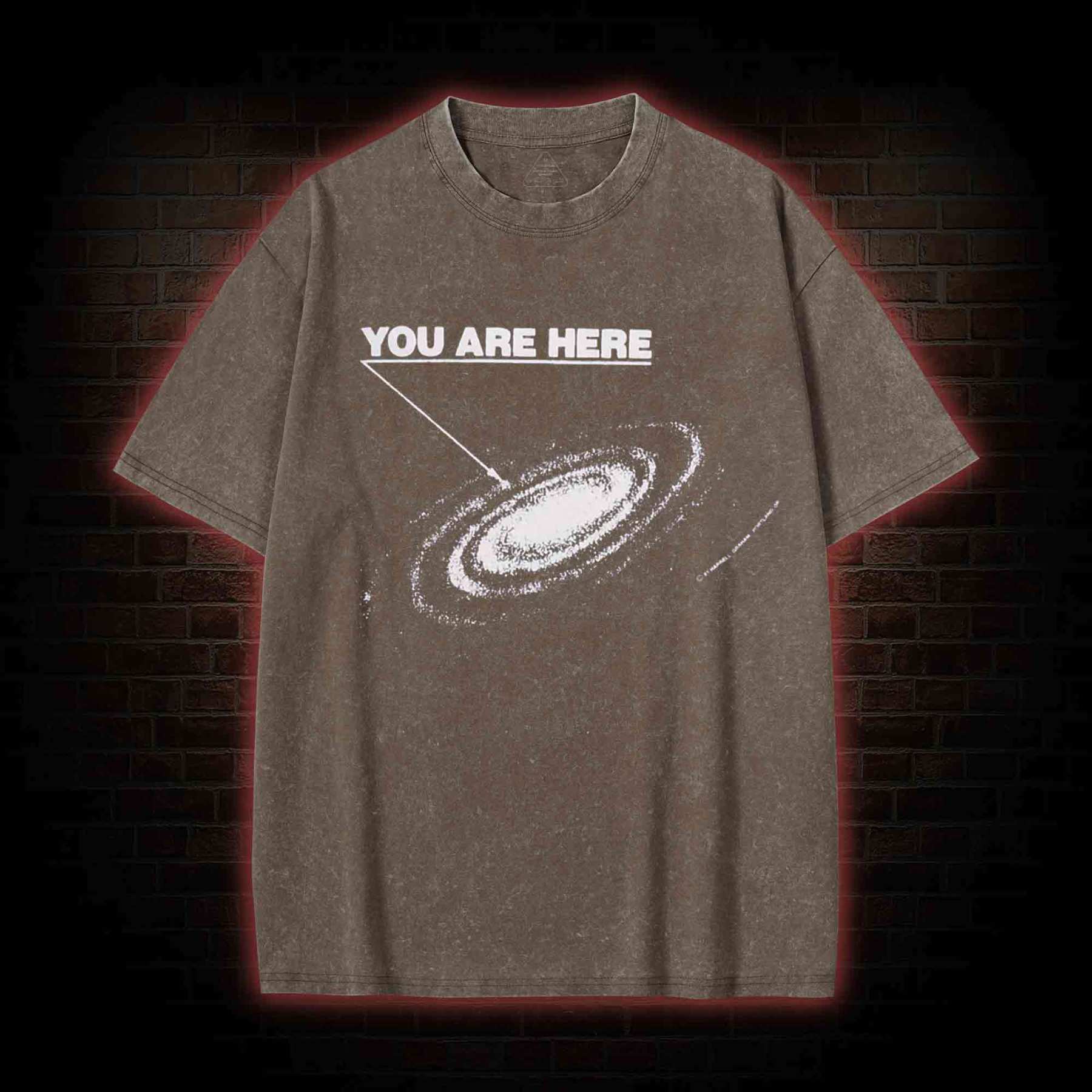 You Are Here Washed T-shirt
