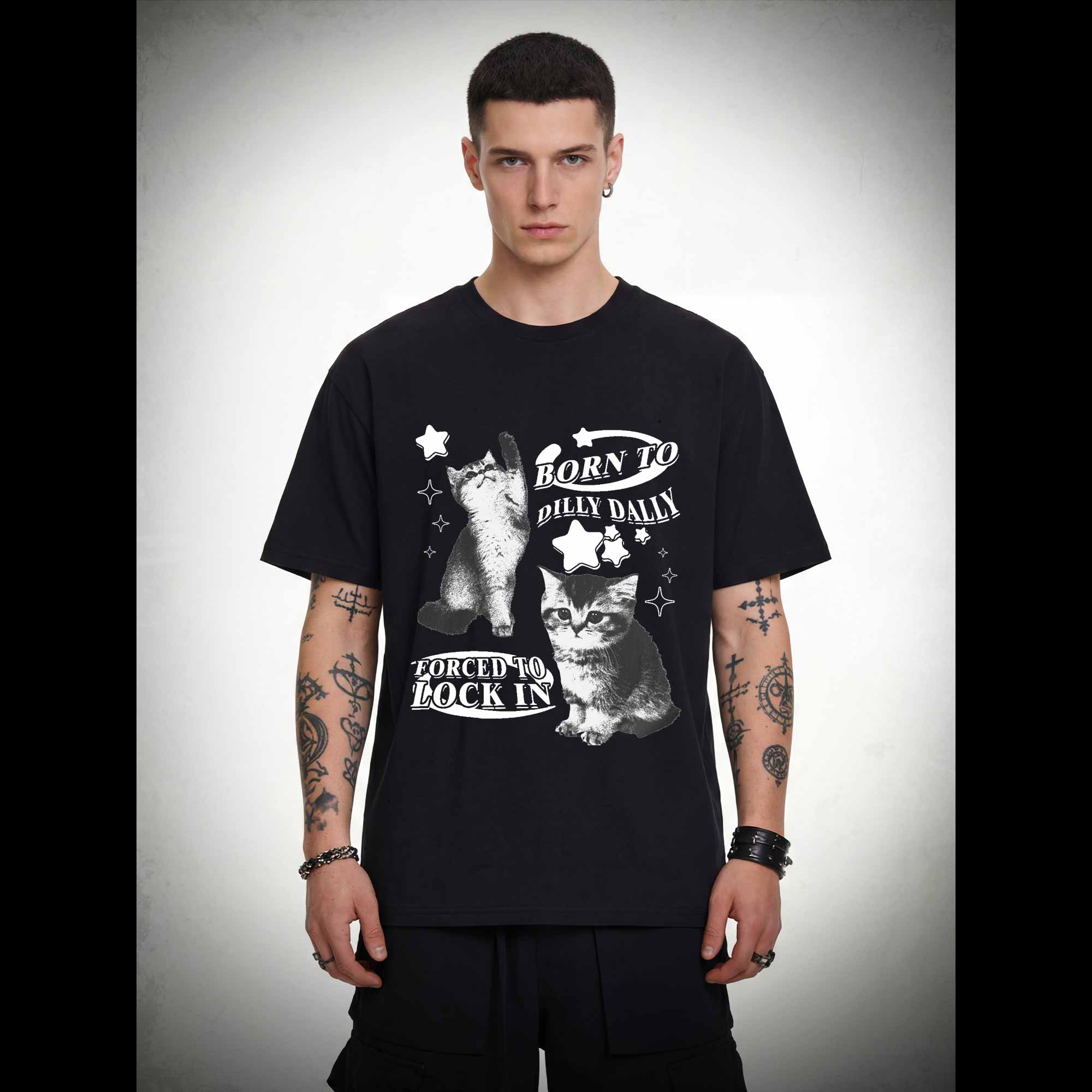 Born to Dilly Dally Forced to Lock on T-shirt