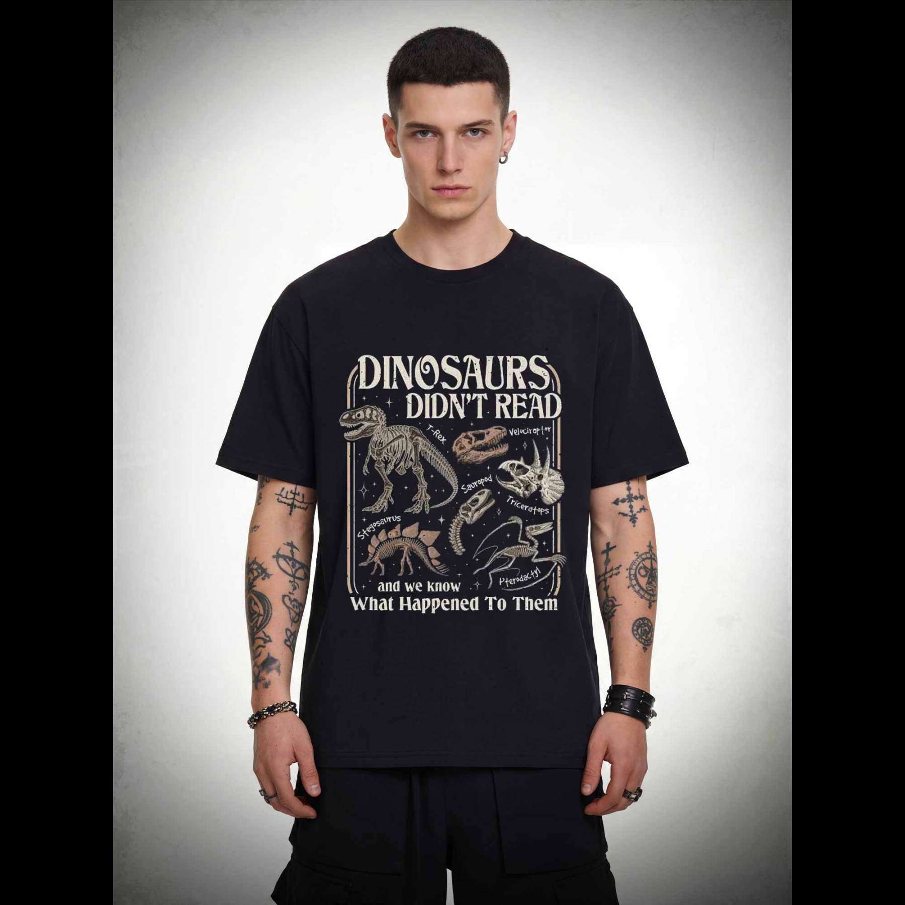 Dinosaurs Didn't Read T-shirt