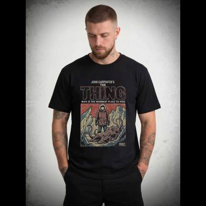 Man is the Warmest Place to Hide T-shirt