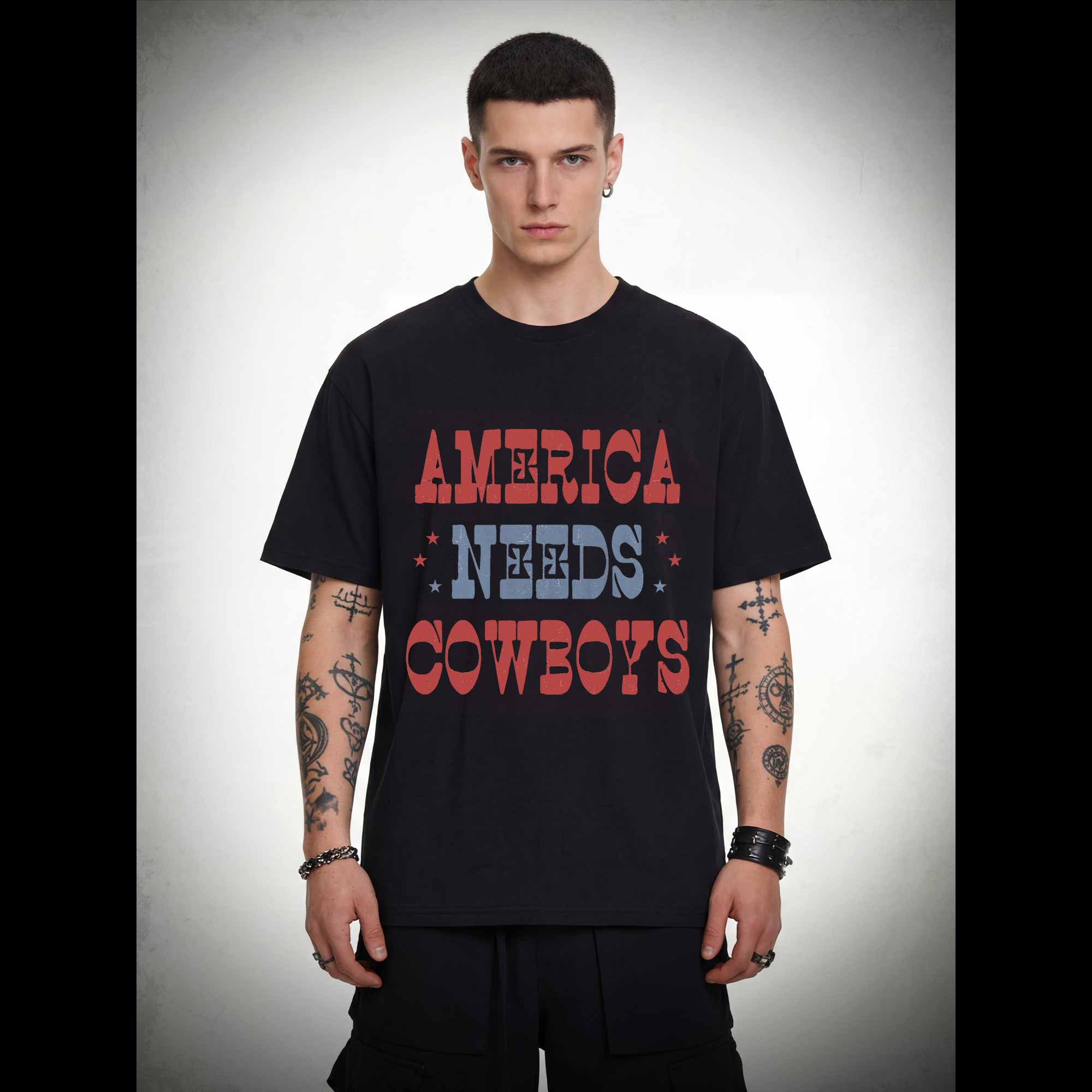America Needs Cowboys T-shirt