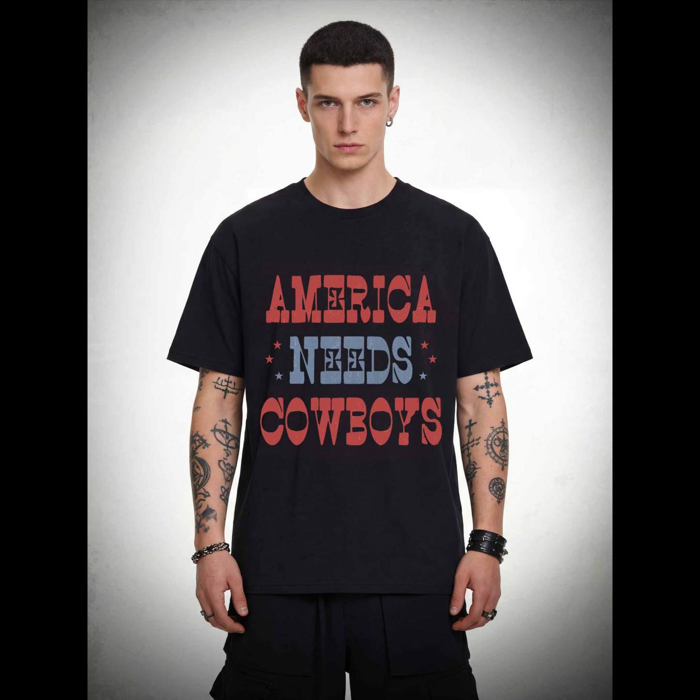 America Needs Cowboys T-shirt