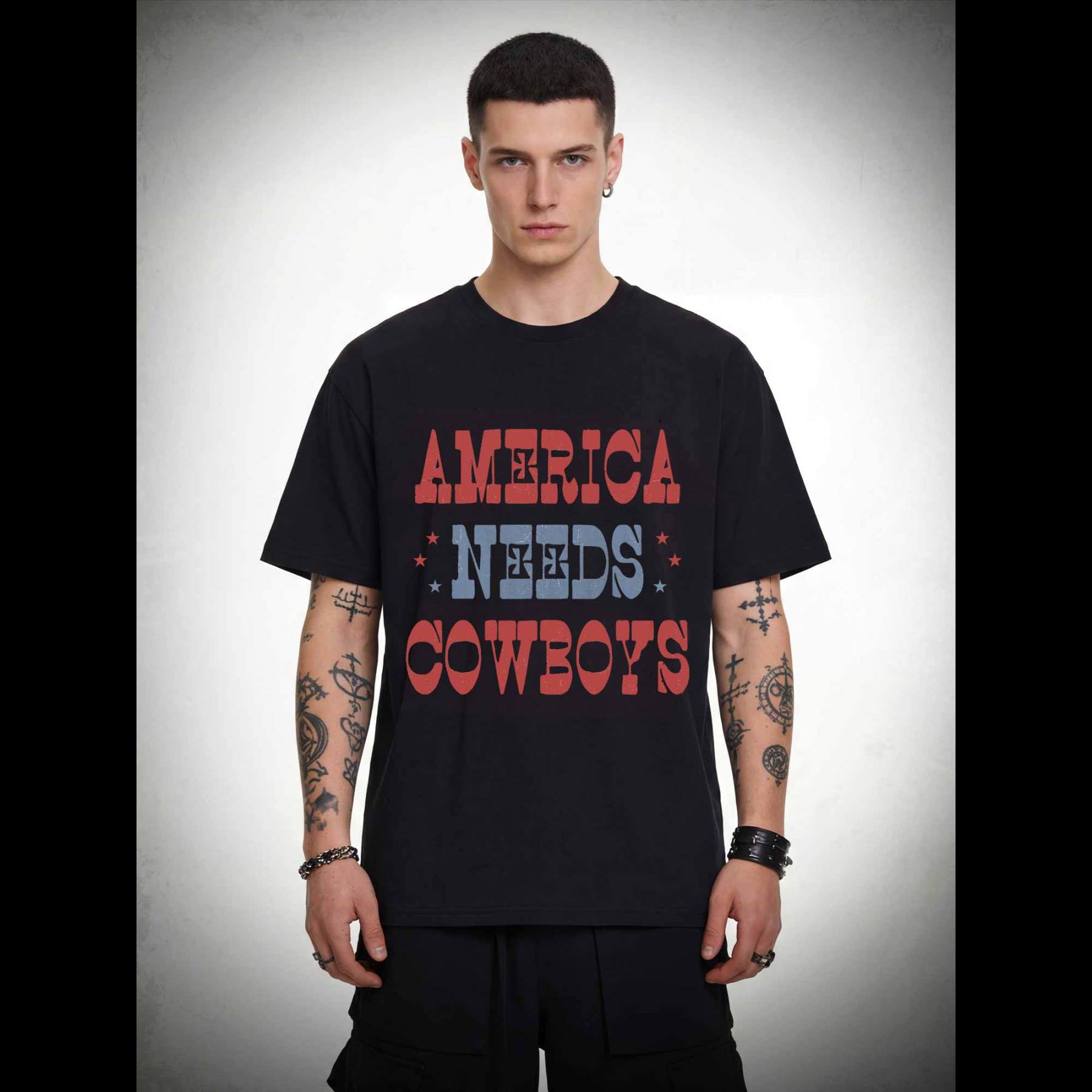 America Needs Cowboys T-shirt