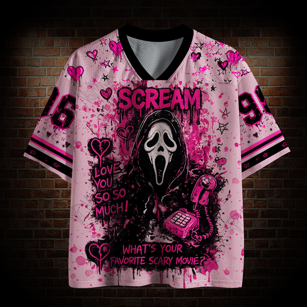 What's Your Favorite Scary Movie Mesh Jersey