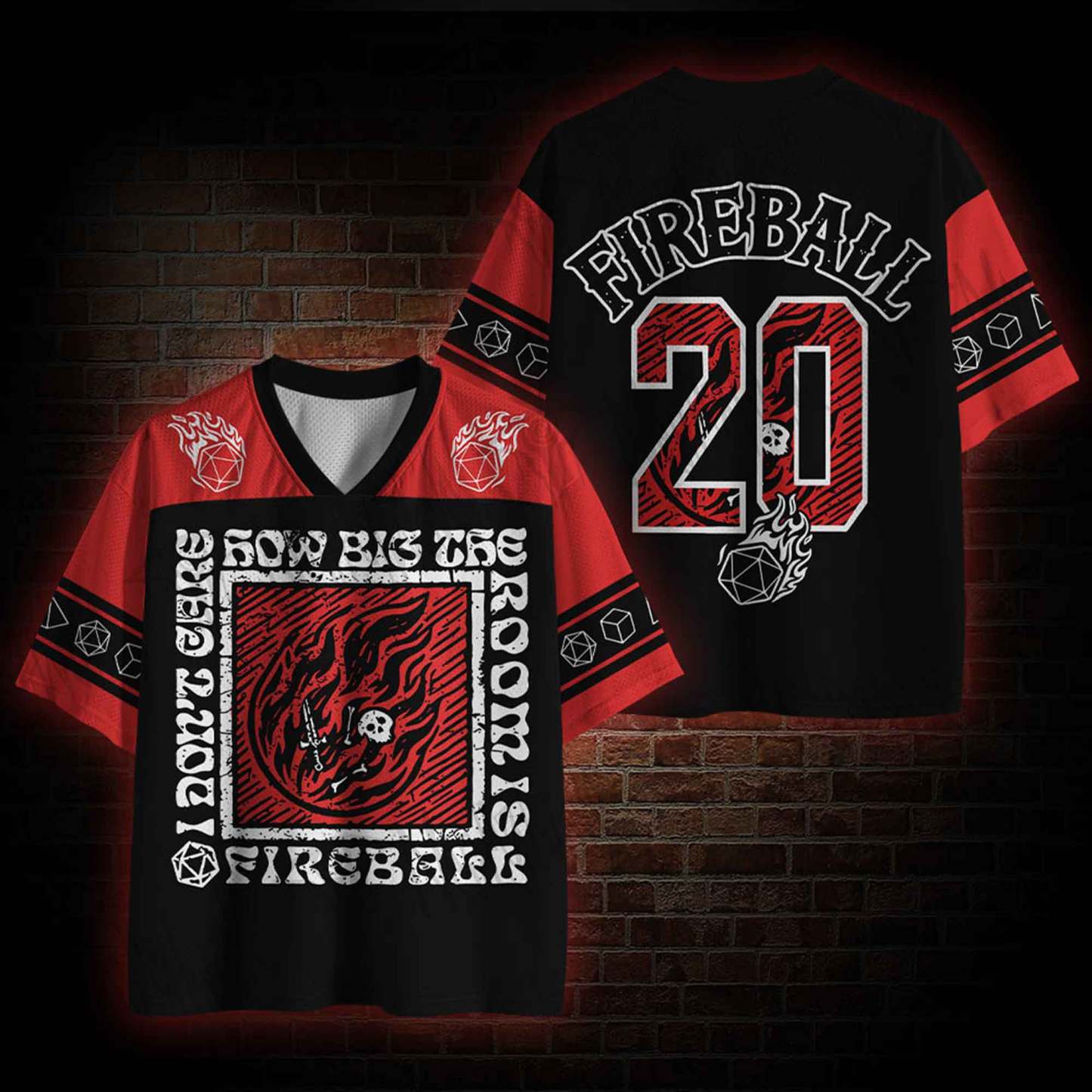 Fireball Mesh Jersey