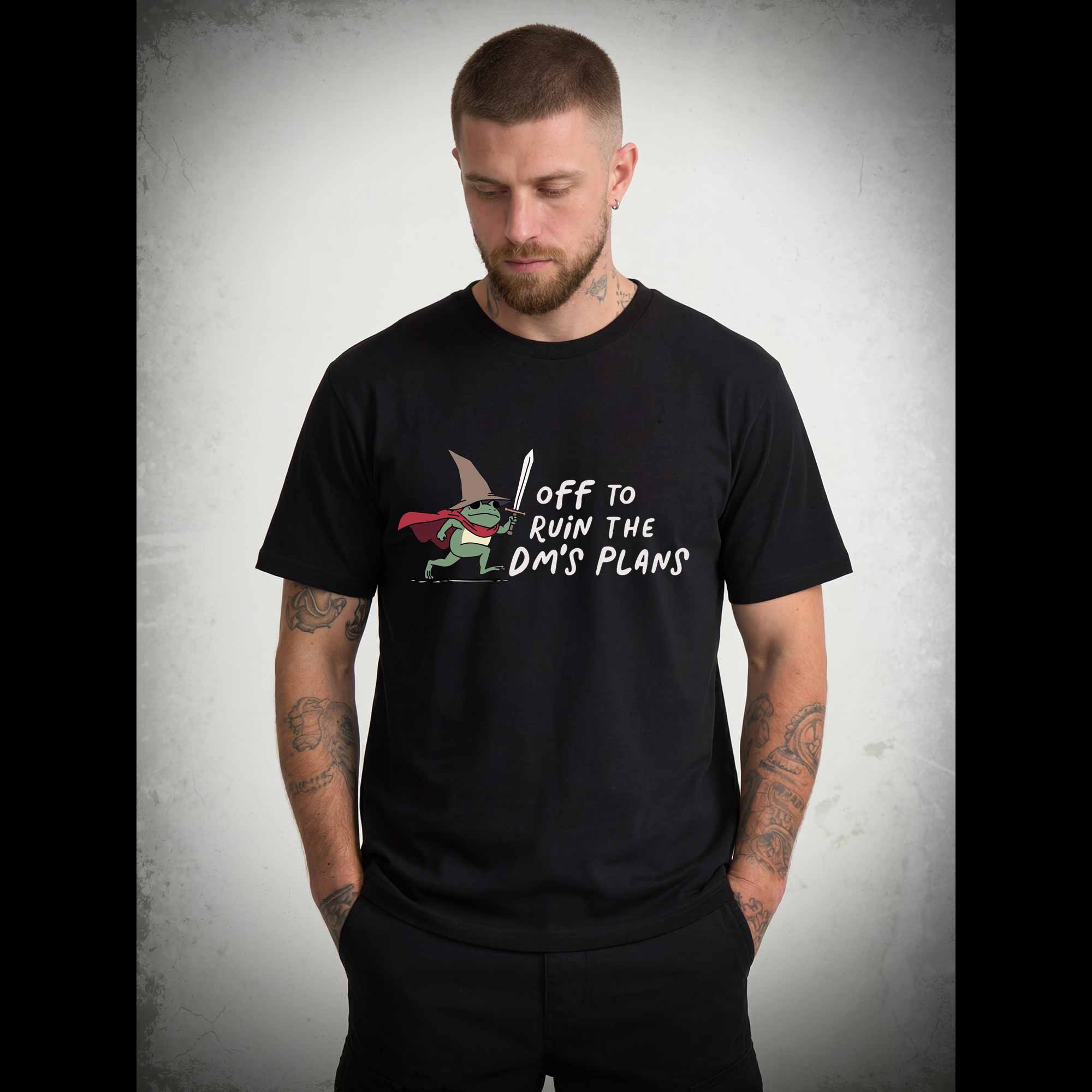 Off to Ruin the Dm's Plans T-shirt