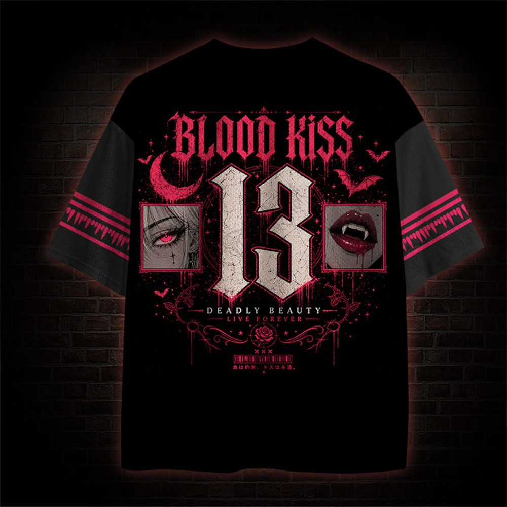 Blood Kiss Mesh Jersey