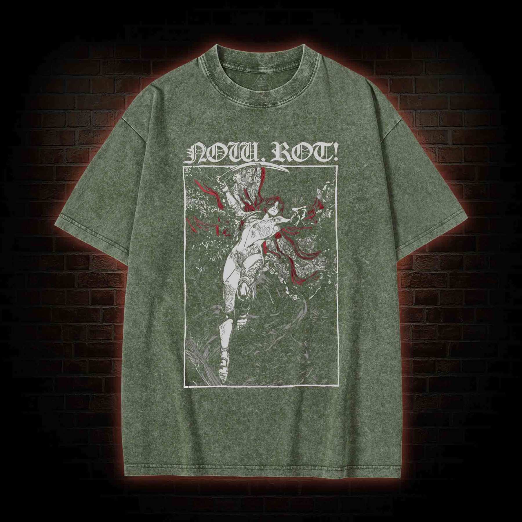 Now Rot Washed T-shirt