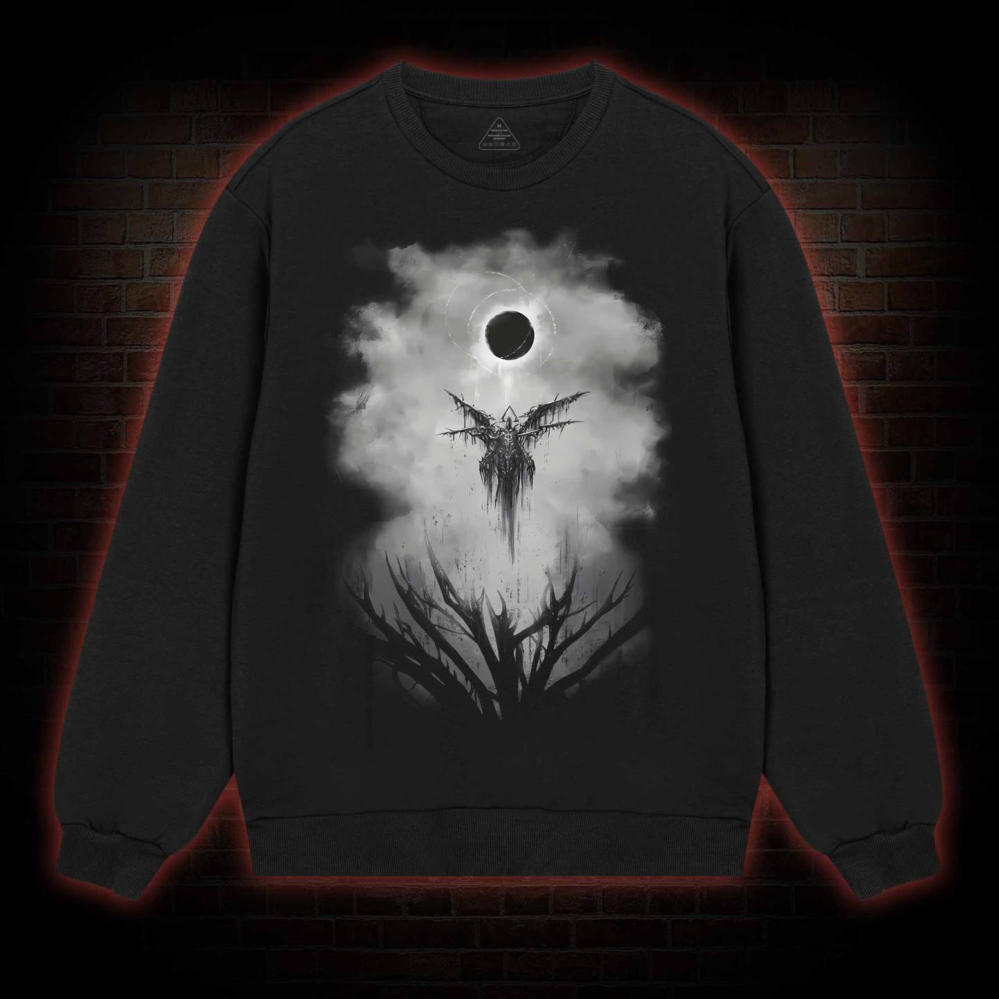 Angel of Death Sweatshirt with Dark Style