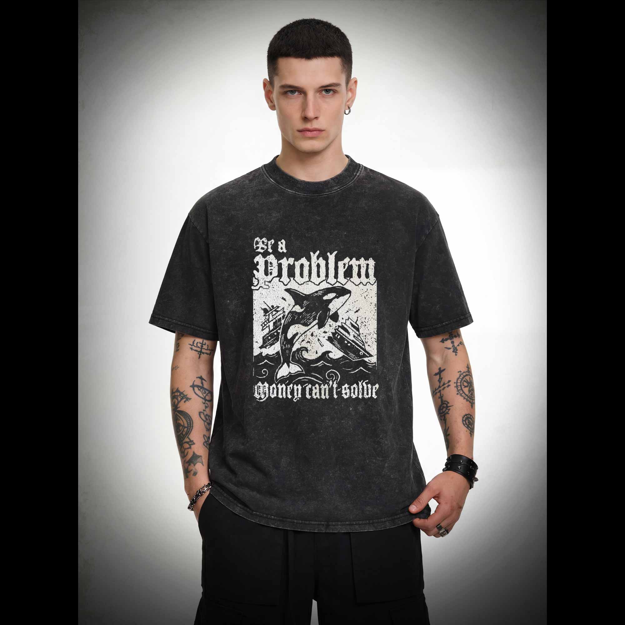 Be a Problem Washed T-shirt