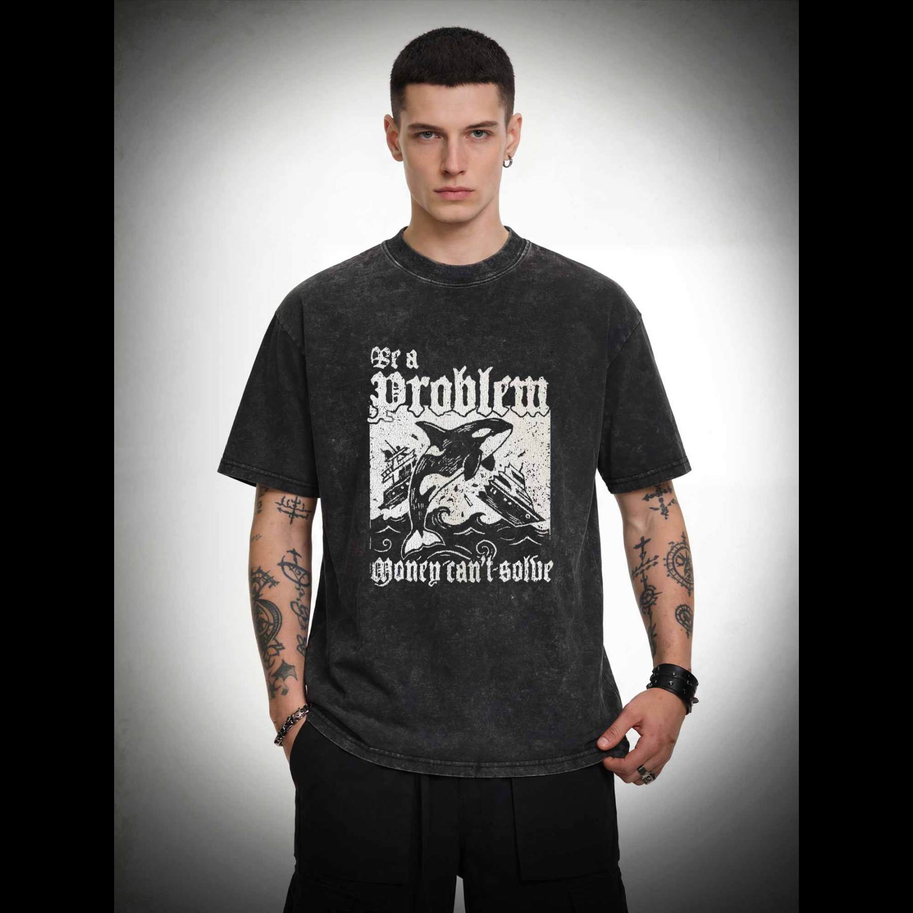 Be a Problem Washed T-shirt