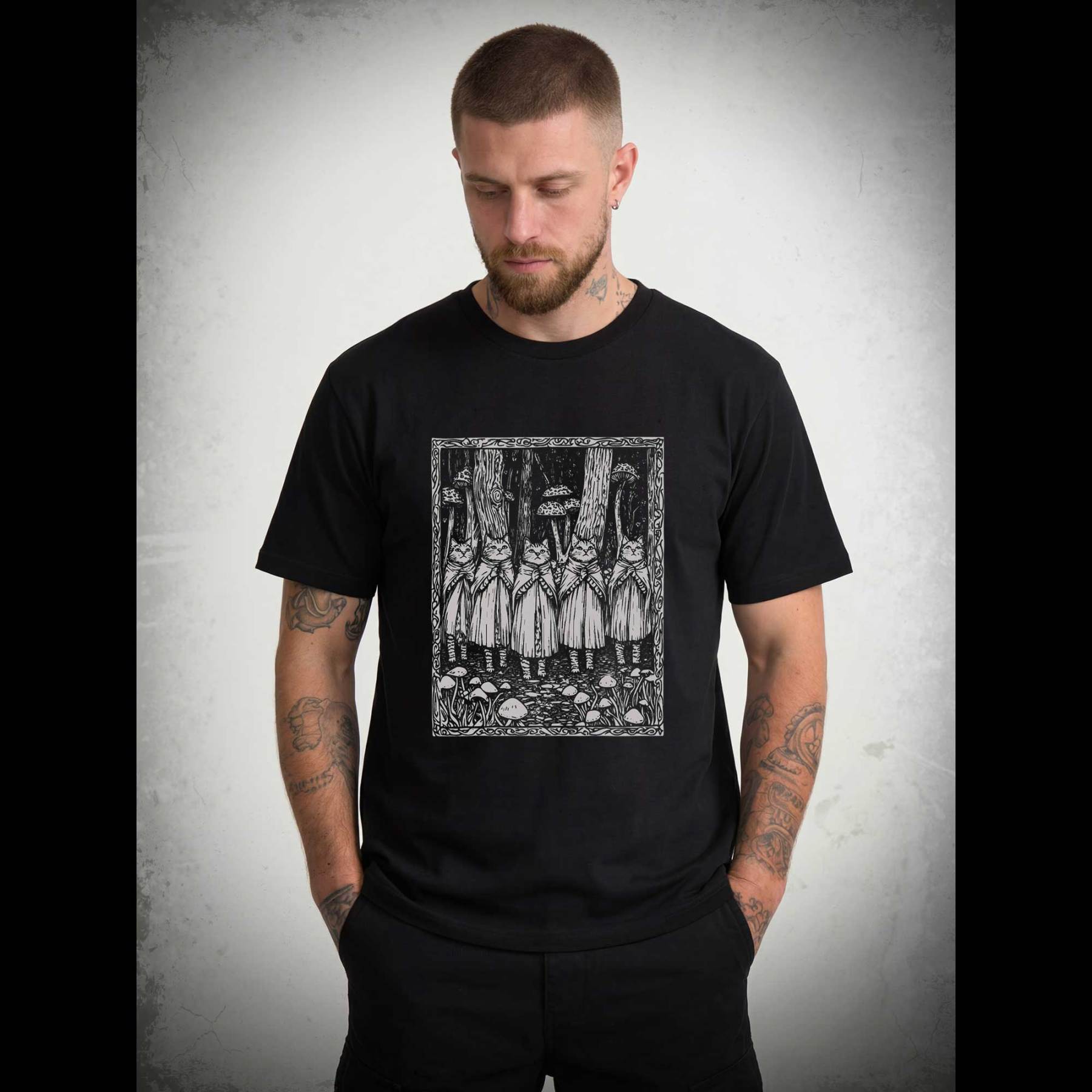 Coven of the Forest Cats T-shirt