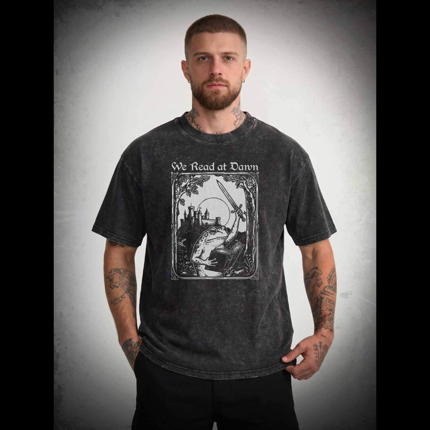 We Read at Dawn Washed T-shirt