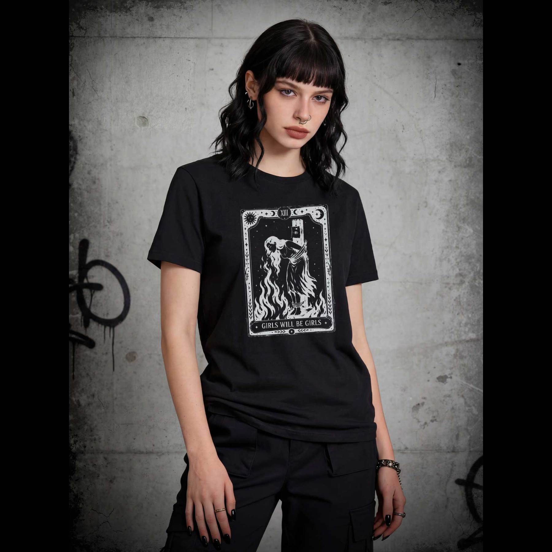 Girls Will be Girls Tarot T-shirt