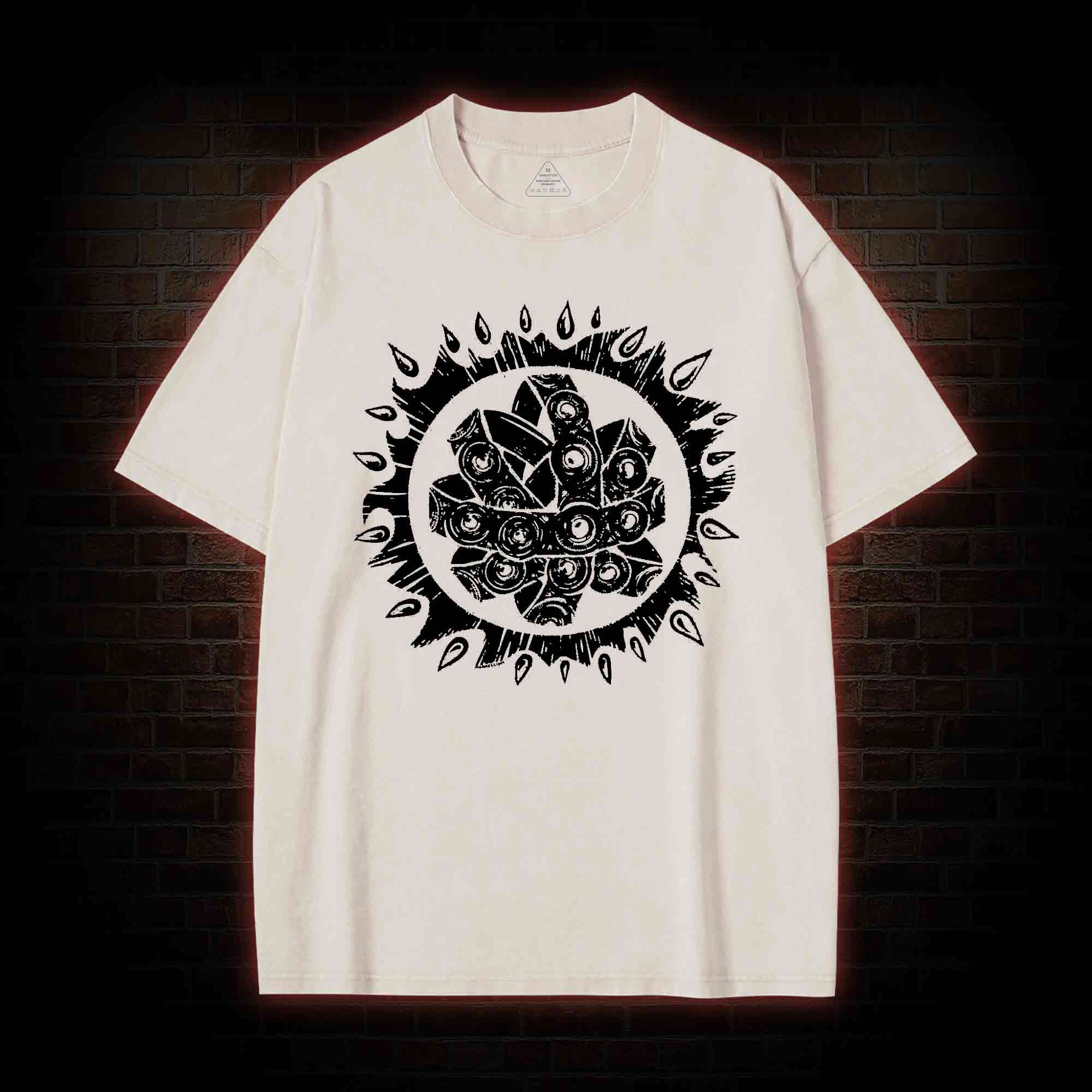 Biblically Accurate Angel Washed T-shirt