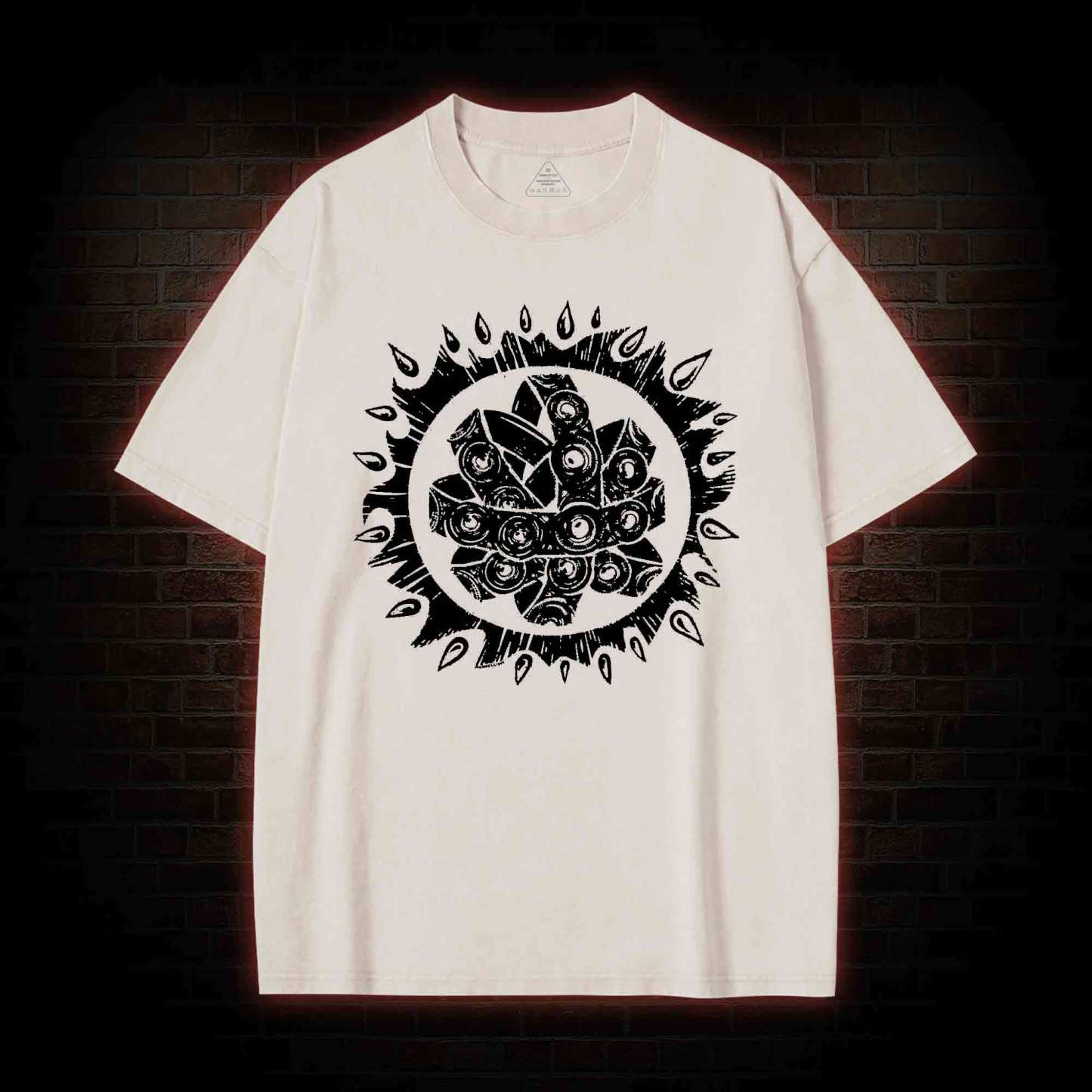 Biblically Accurate Angel Washed T-shirt