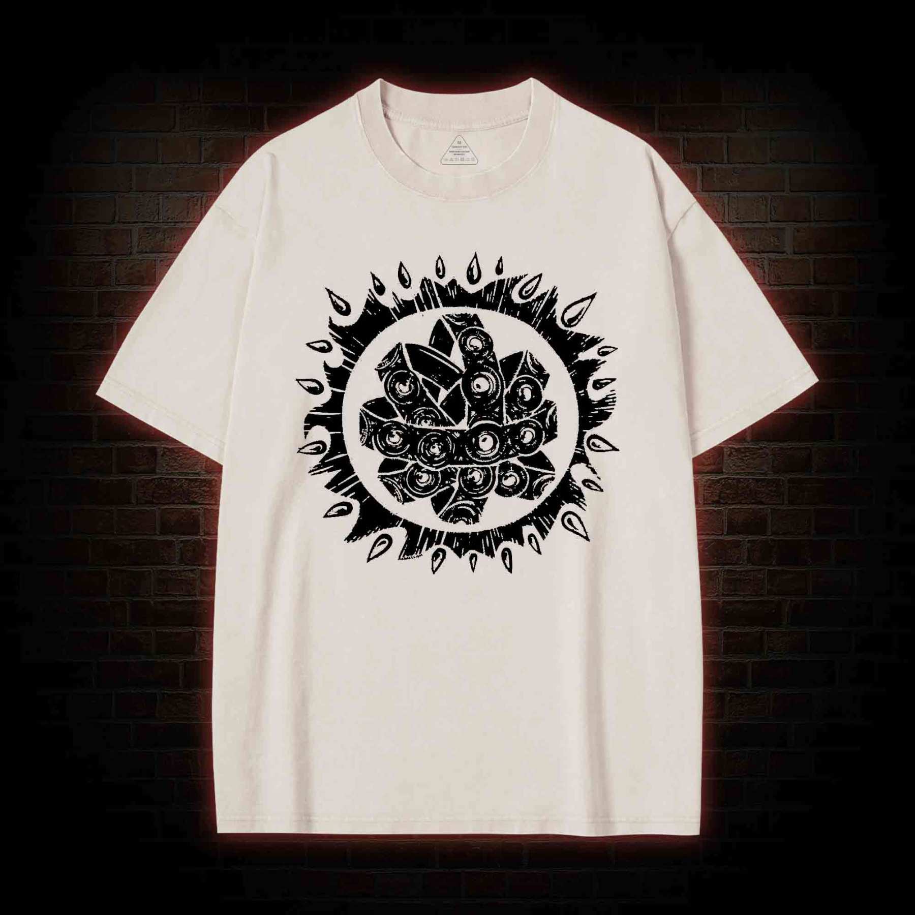 Biblically Accurate Angel Washed T-shirt