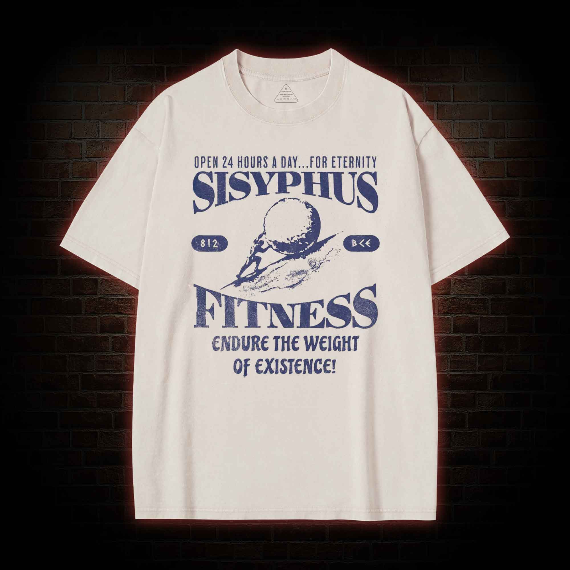 Sisyphus Fitness Washed T-shirt