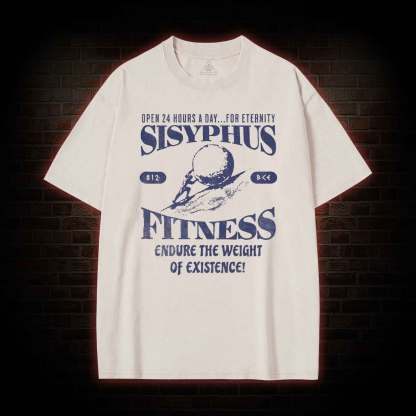 Sisyphus Fitness Washed T-shirt