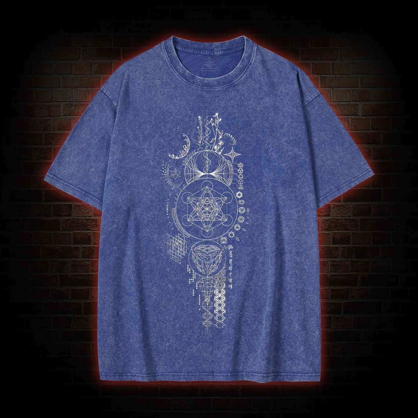 Sacred Geometry Washed T-shirt