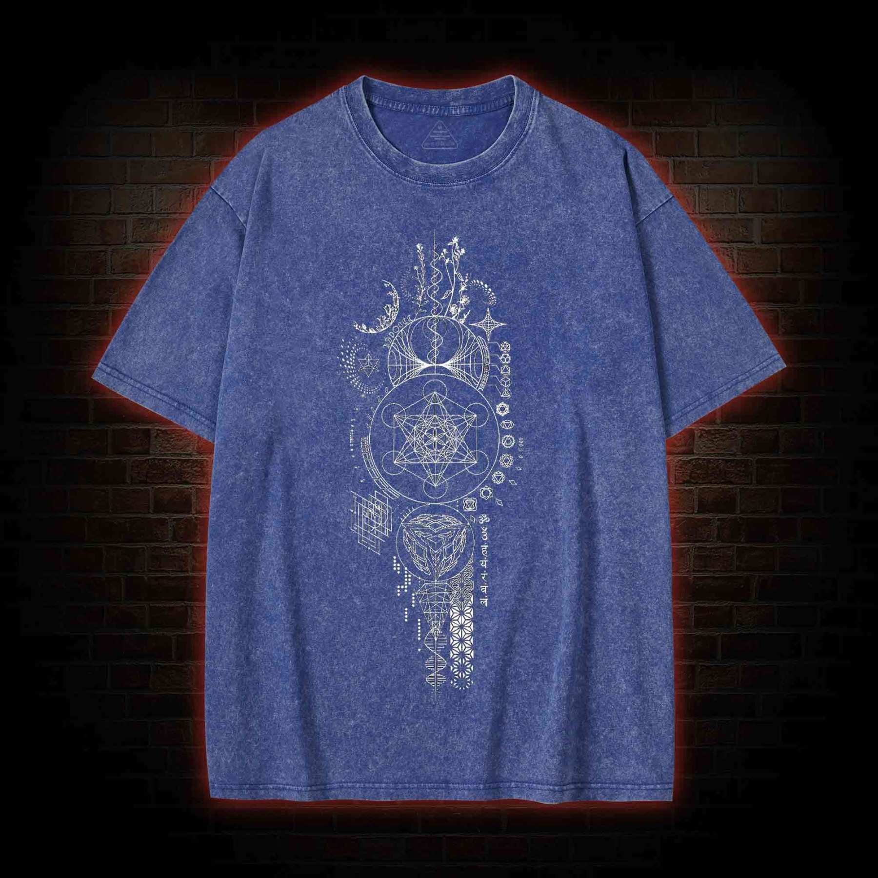 Sacred Geometry Washed T-shirt