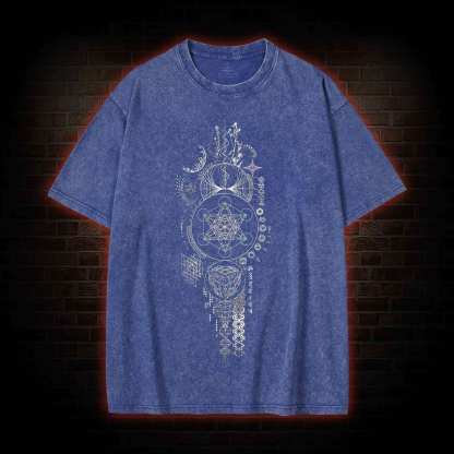Sacred Geometry Washed T-shirt