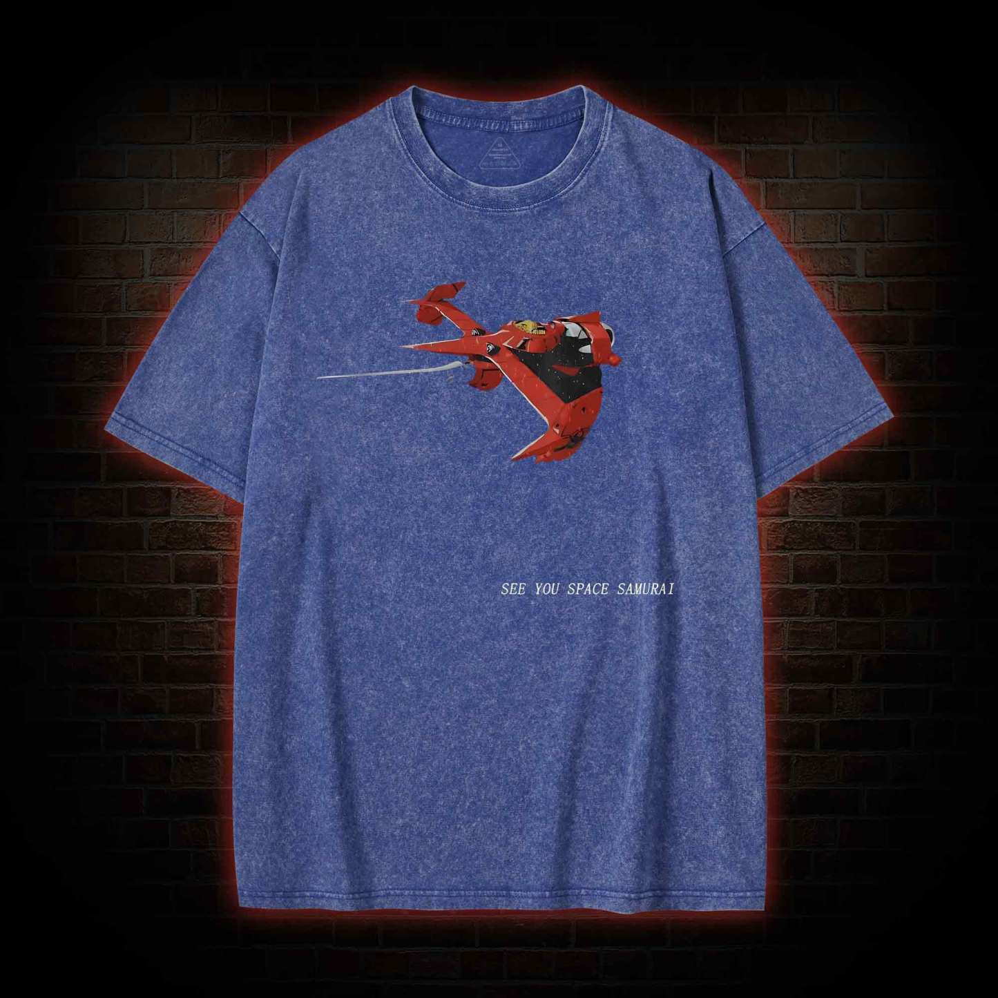 See You Space Samurai Washed T-shirt