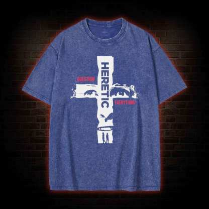 Question Everything Washed T-shirt