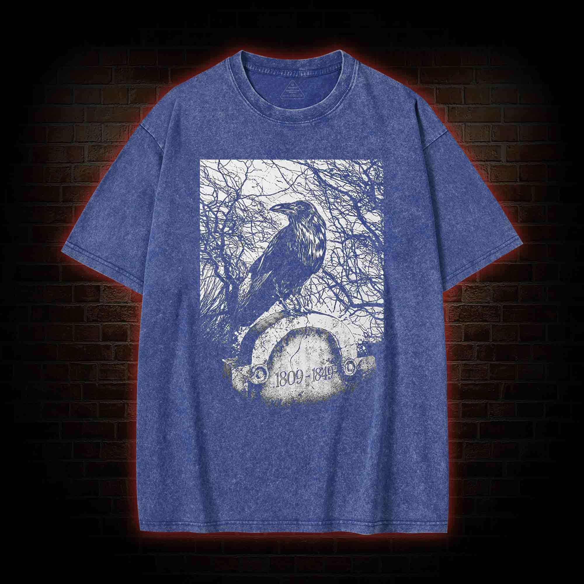 Death of the Poet Washed T-shirt