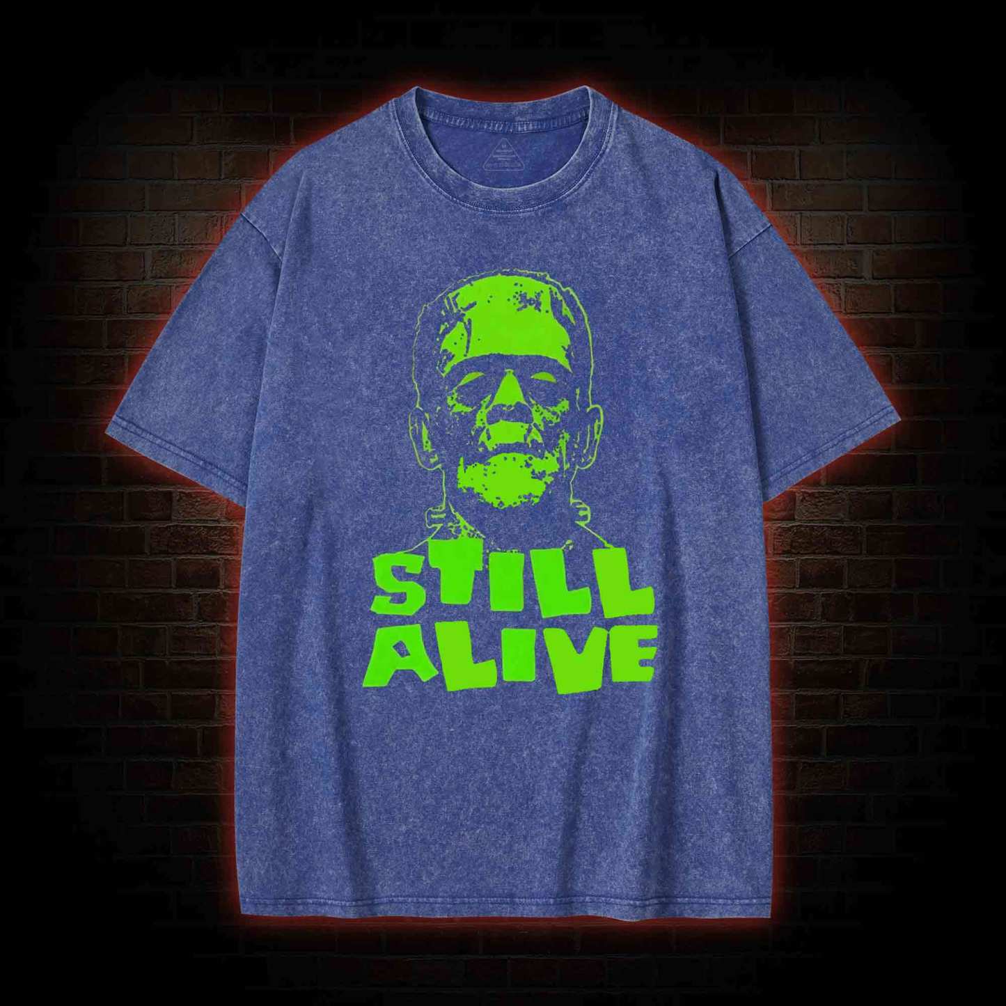 Still Alive Washed T-shirt