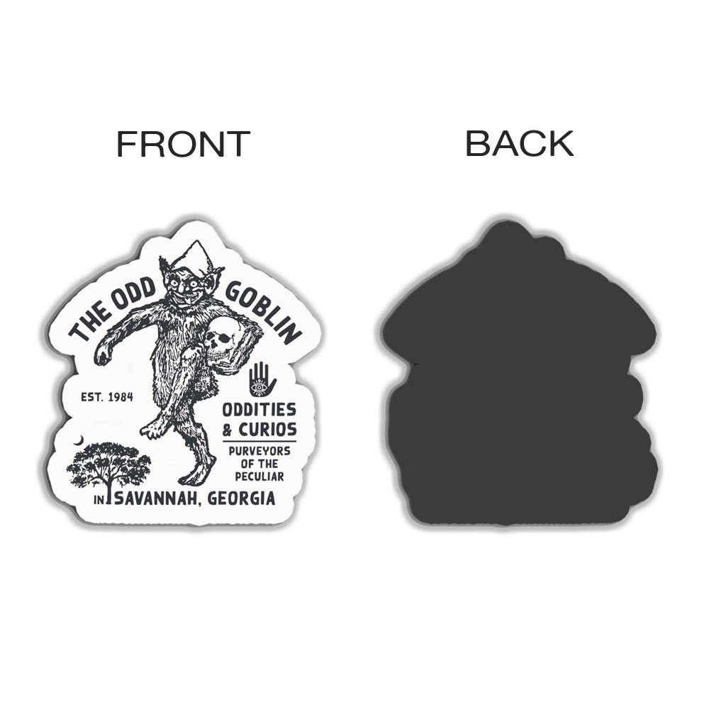 The Odd Goblin Refrigerator Magnet