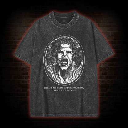 I Have Made My Bed Washed T-shirt