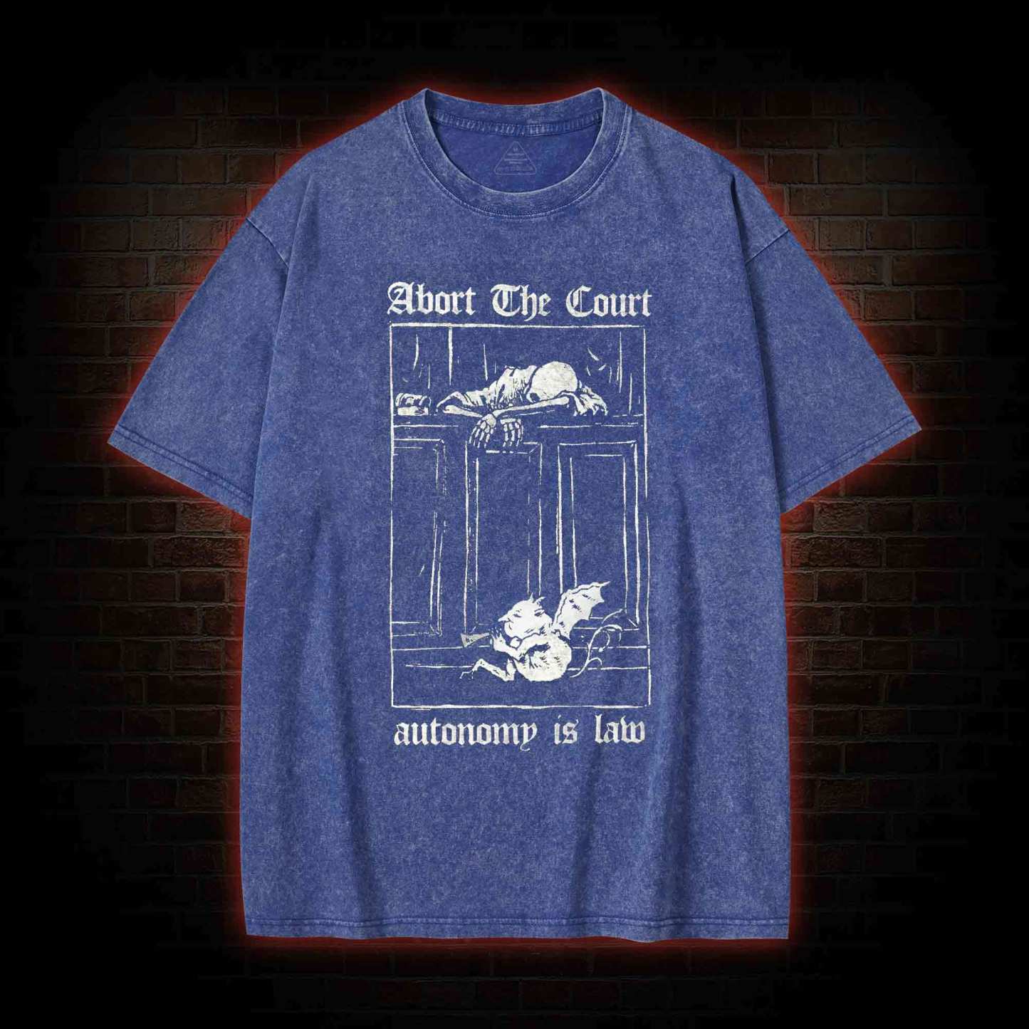 About The Court Washed T-shirt