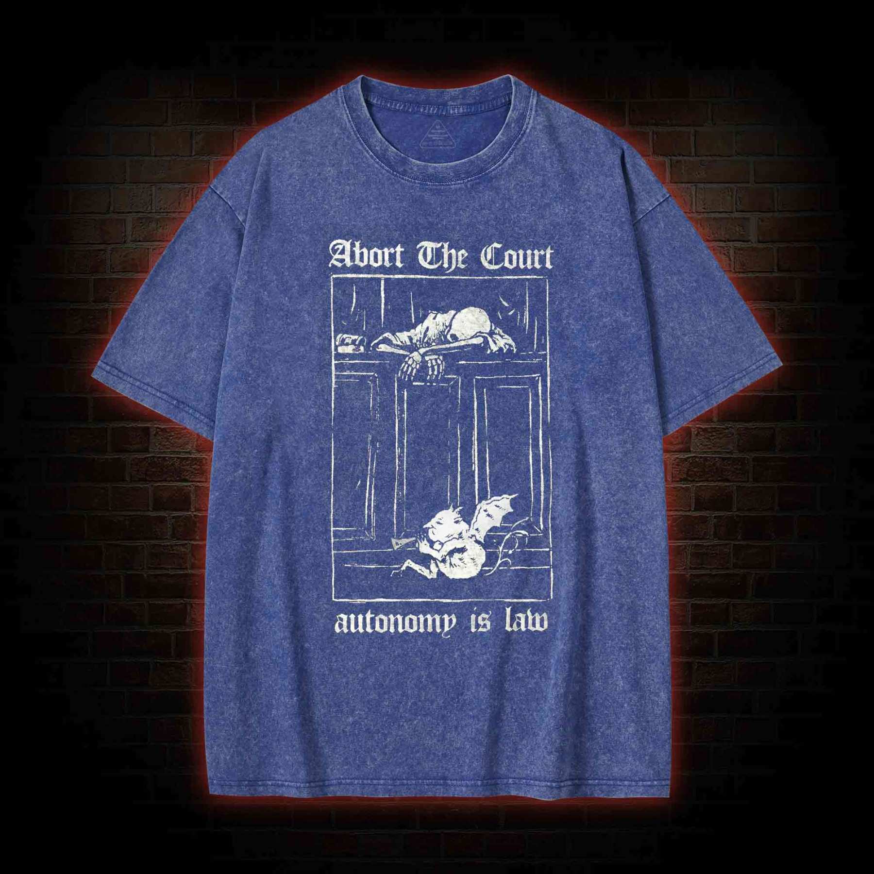 About The Court Washed T-shirt