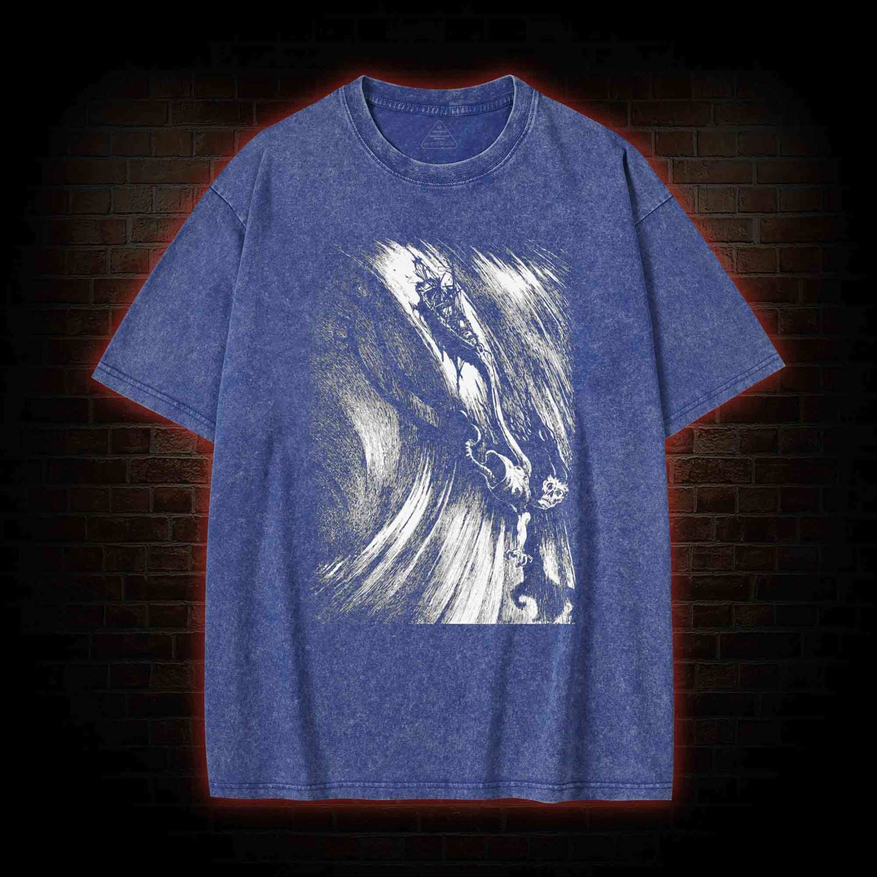 A Descent into the Maelström Washed T-shirt