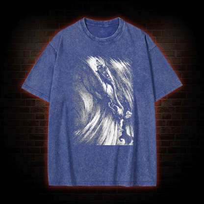 A Descent into the Maelström Washed T-shirt