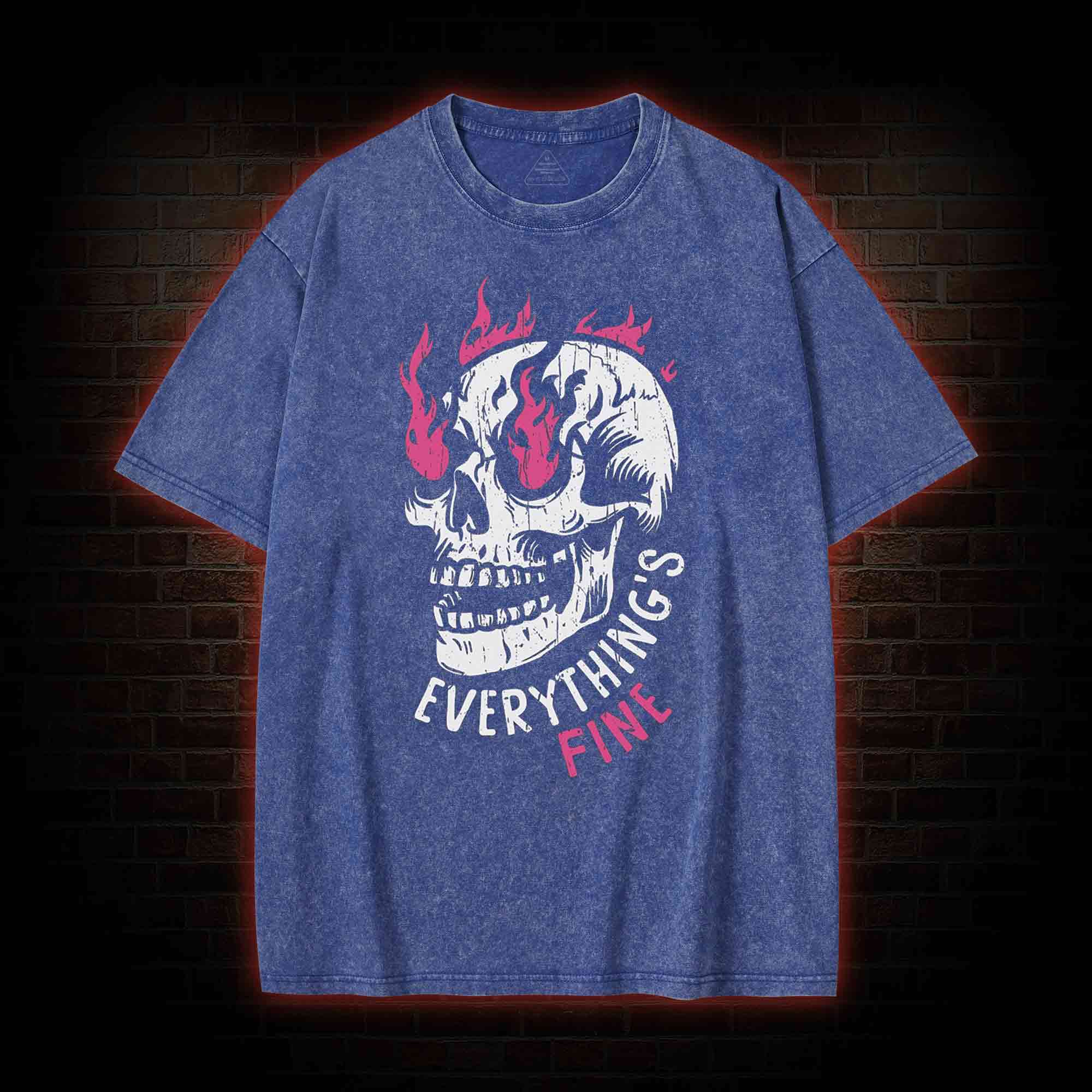 Everything is Fine Washed T-shirt