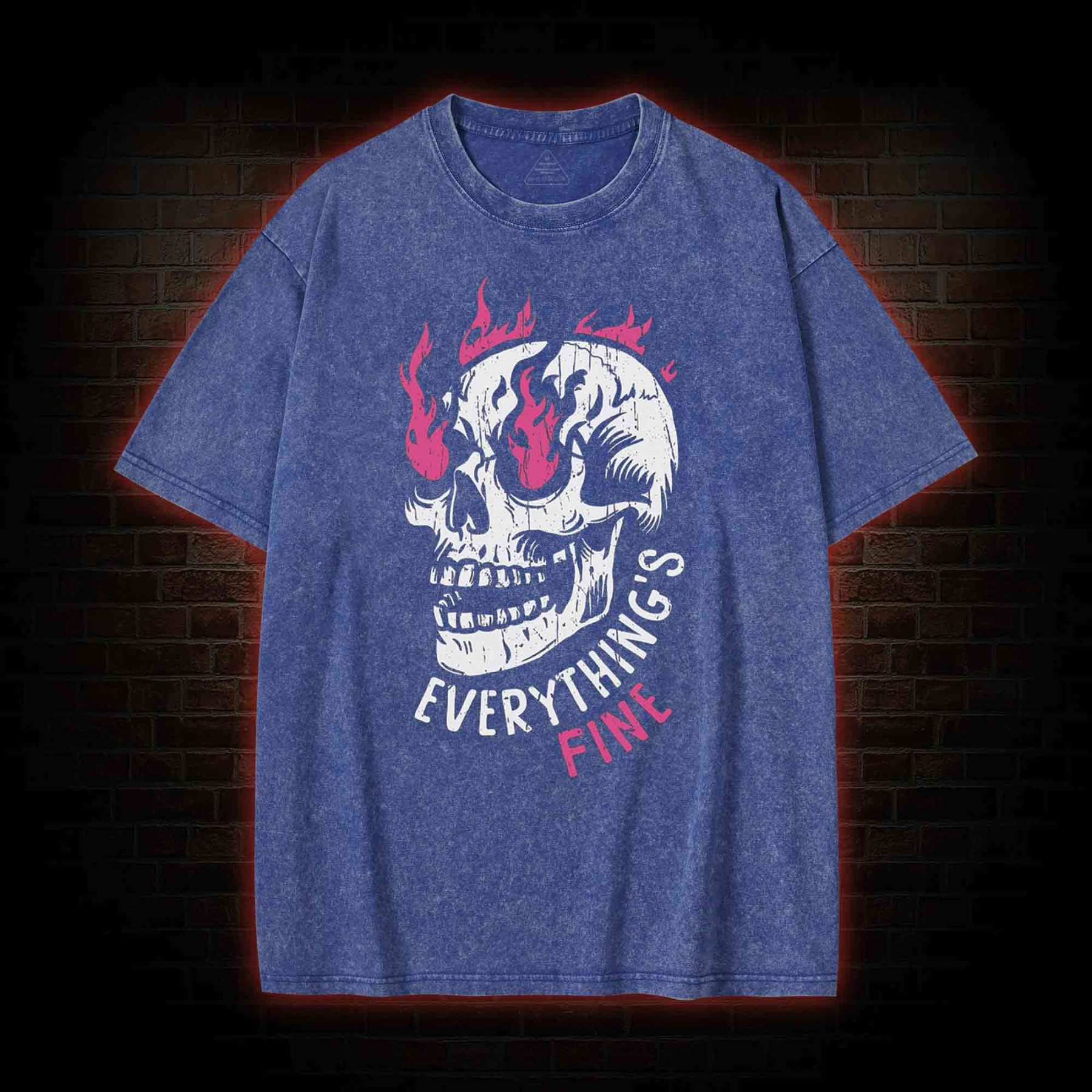 Everything is Fine Washed T-shirt